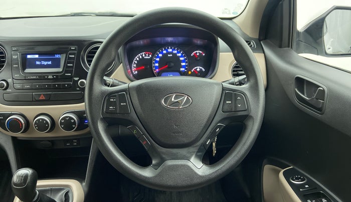 2018 Hyundai Xcent E PLUS, Petrol, Manual, 19,626 km, Steering Wheel Close Up