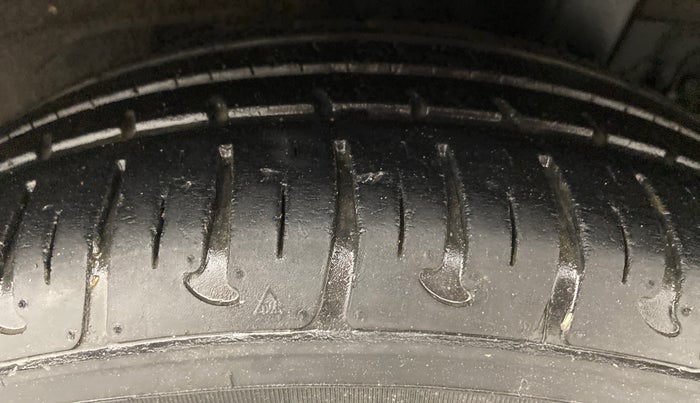 2018 Hyundai Xcent E PLUS, Petrol, Manual, 19,626 km, Left Rear Tyre Tread