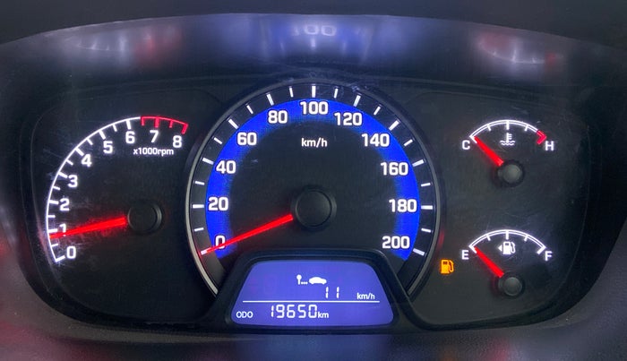 2018 Hyundai Xcent E PLUS, Petrol, Manual, 19,626 km, Odometer Image