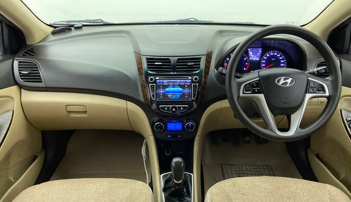 2014 Hyundai Verna FLUIDIC 1.6 SX VTVT, Petrol, Manual, 44,210 km, Dashboard View