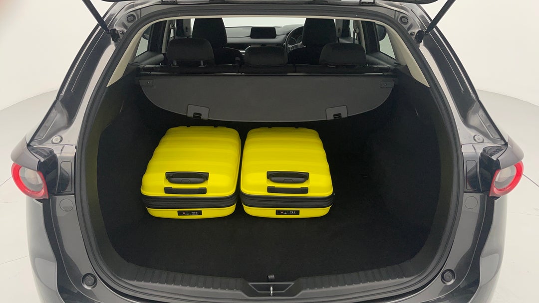 Boot Inside View with Luggage