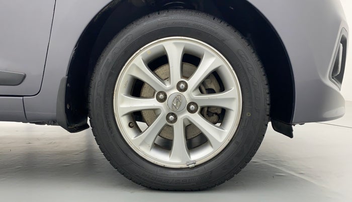 2014 Hyundai Grand i10 ASTA AT 1.2 KAPPA VTVT, Petrol, Automatic, 39,092 km, Right Front Wheel