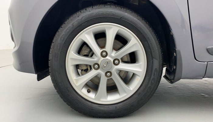 2014 Hyundai Grand i10 ASTA AT 1.2 KAPPA VTVT, Petrol, Automatic, 39,092 km, Left Front Wheel