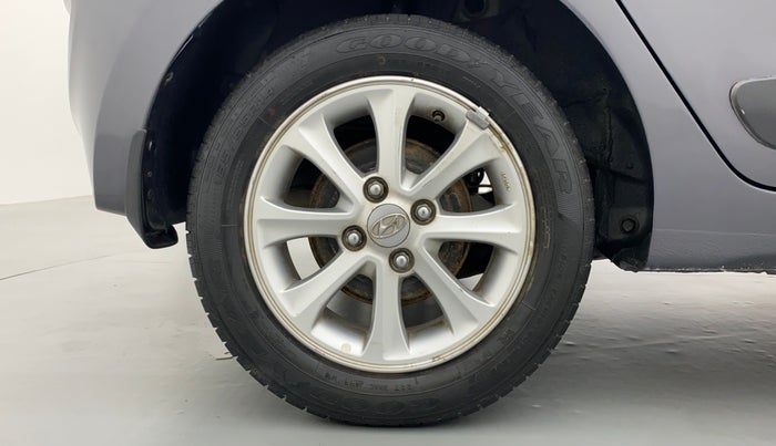 2014 Hyundai Grand i10 ASTA AT 1.2 KAPPA VTVT, Petrol, Automatic, 39,092 km, Right Rear Wheel