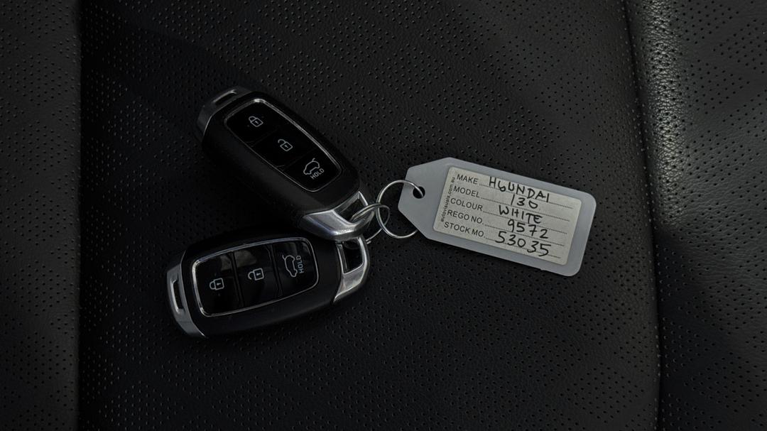 2018 Hyundai i30 Elite, Automatic, 26228 km, Key Close-up