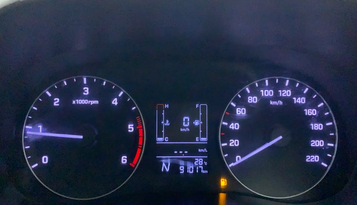 2018 Hyundai Creta SX AT 1.6 DIESEL, Diesel, Automatic, 91,017 km, Odometer Image