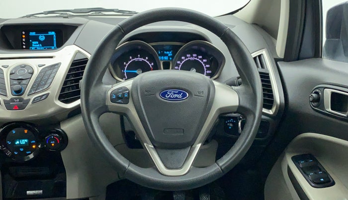 2015 Ford Ecosport TITANIUM 1.0L ECOBOOST, Petrol, Manual, 19,143 km, Steering Wheel Close Up