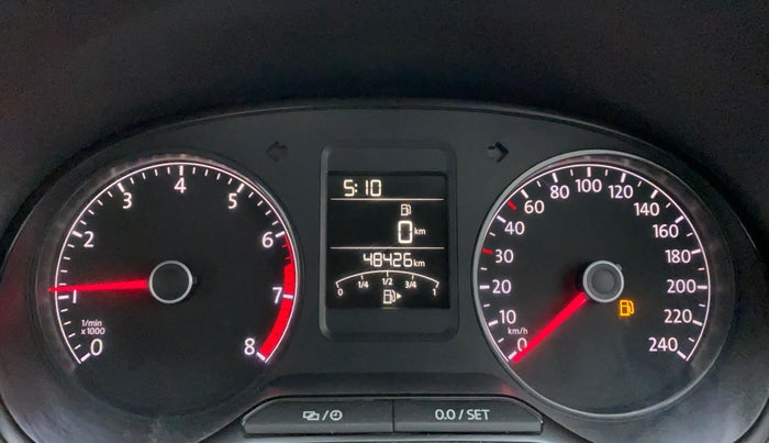 2018 Volkswagen Polo COMFORTLINE 1.0 PETROL, Petrol, Manual, 48,506 km, Odometer Image