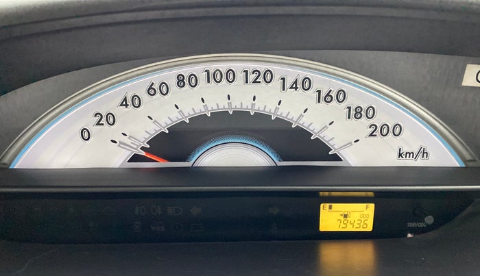 2011 Toyota Etios G, Petrol, Manual, 79,468 km, Odometer Image