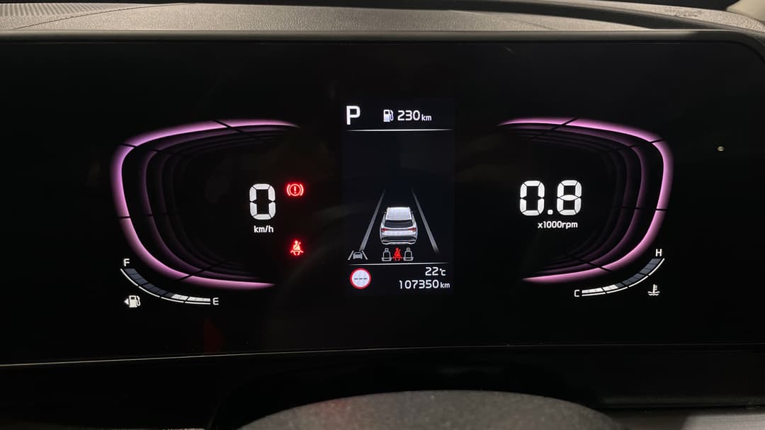 2022 Kia Sportage Sx (AWD), Automatic, 107350 km, Odometer View