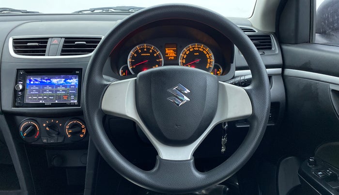 2014 Maruti Swift VXI D, Petrol, Manual, 37,144 km, Steering Wheel