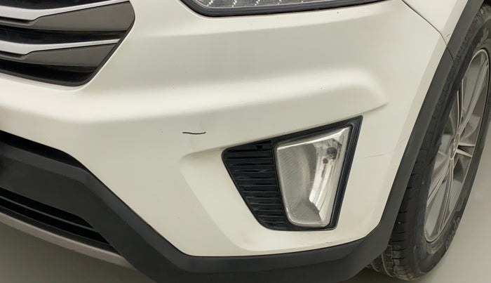 2017 Hyundai Creta SX PLUS AT 1.6 PETROL, Petrol, Automatic, 95,325 km, Front bumper - Minor scratches