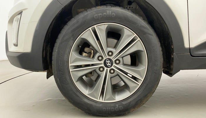 2017 Hyundai Creta SX PLUS AT 1.6 PETROL, Petrol, Automatic, 95,325 km, Left Front Wheel