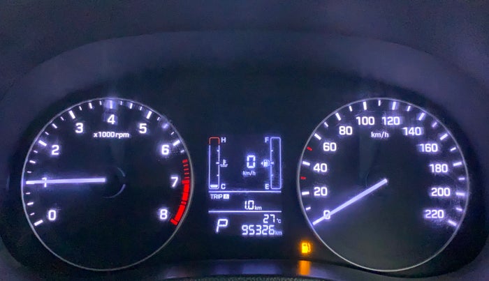 2017 Hyundai Creta SX PLUS AT 1.6 PETROL, Petrol, Automatic, 95,325 km, Odometer Image