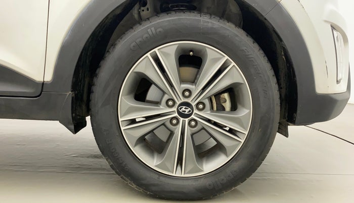 2017 Hyundai Creta SX PLUS AT 1.6 PETROL, Petrol, Automatic, 95,325 km, Right Front Wheel