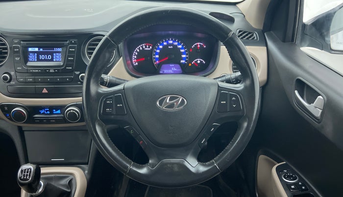 2014 Hyundai Xcent SX 1.2, Petrol, Manual, 30,593 km, Steering Wheel Close Up