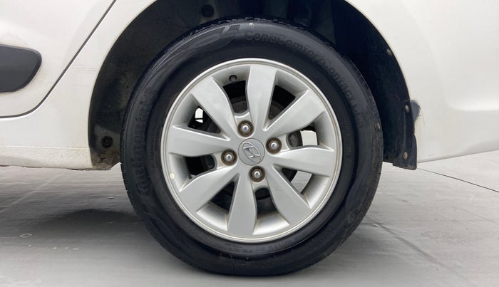 2014 Hyundai Xcent SX 1.2, Petrol, Manual, 30,593 km, Left Rear Wheel