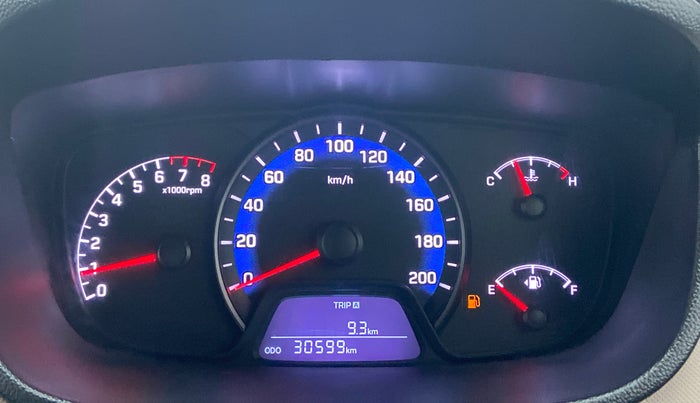 2014 Hyundai Xcent SX 1.2, Petrol, Manual, 30,593 km, Odometer Image
