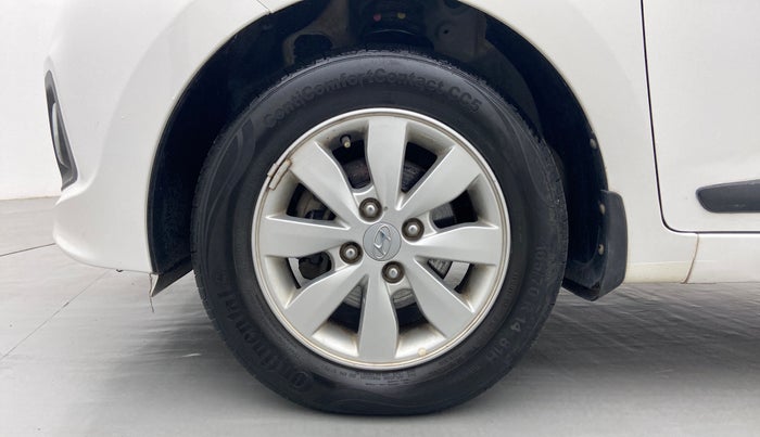 2014 Hyundai Xcent SX 1.2, Petrol, Manual, 30,593 km, Left Front Wheel