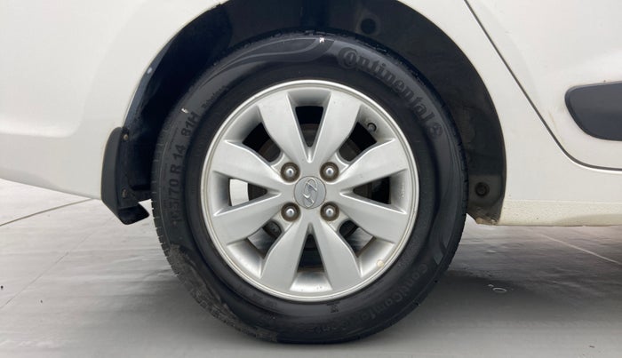 2014 Hyundai Xcent SX 1.2, Petrol, Manual, 30,593 km, Right Rear Wheel