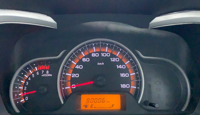 2018 Maruti Alto K10 VXI P, Petrol, Manual, 80,090 km, Odometer Image