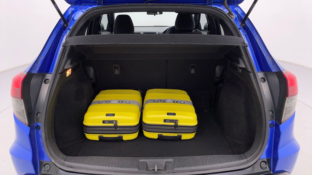 Boot Inside View with Luggage
