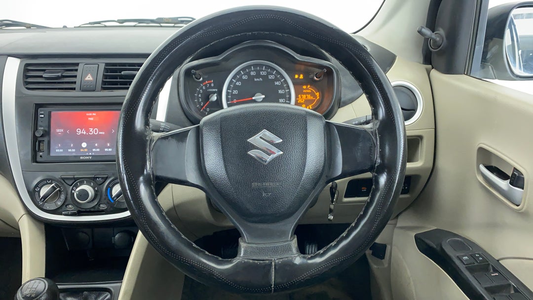 Steering Wheel Close Up