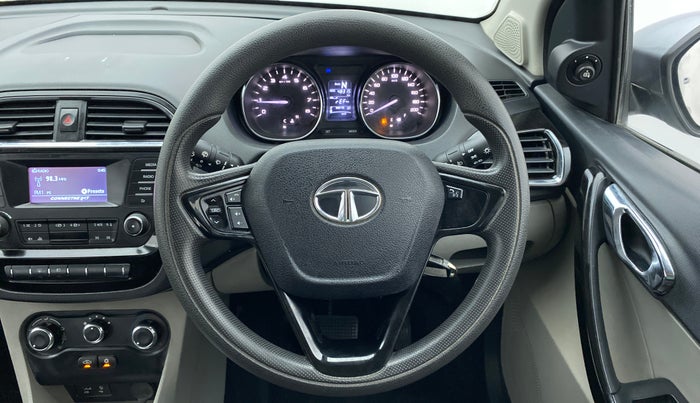 2018 Tata Tiago XZA 1.2 REVOTRON, Petrol, Automatic, 48,343 km, Steering Wheel Close Up