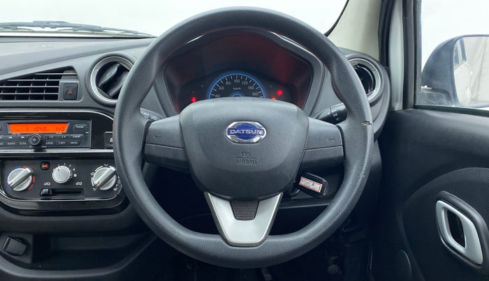 2019 Datsun Redi Go S 1.0, Petrol, Manual, 7,655 km, Steering Wheel Close Up