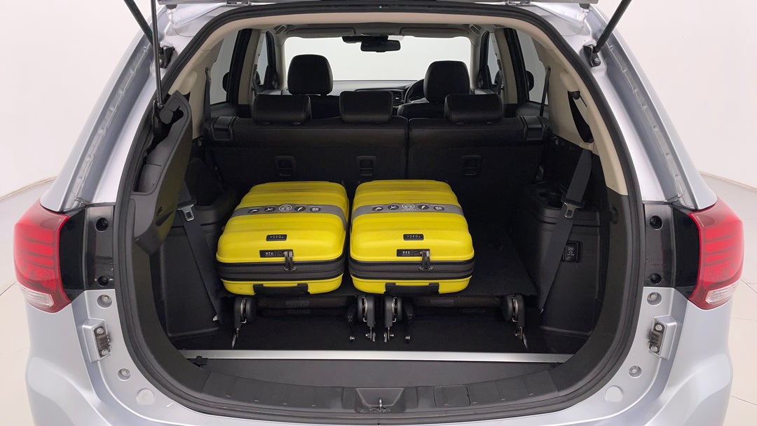 Boot Inside View with Luggage