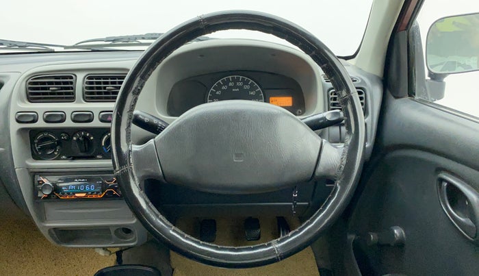 2011 Maruti Alto LXI, Petrol, Manual, 59,539 km, Steering Wheel Close Up