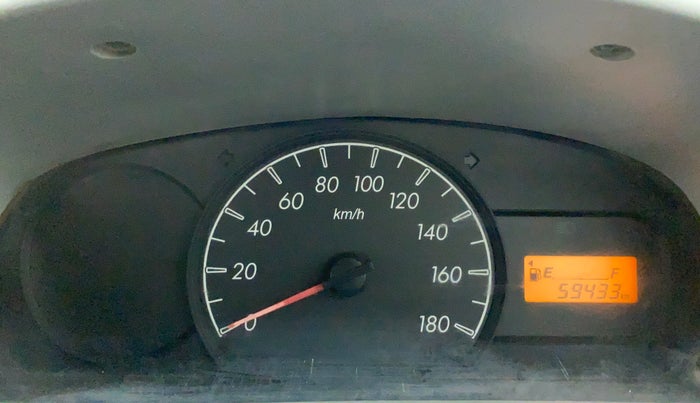 2011 Maruti Alto LXI, Petrol, Manual, 59,539 km, Odometer Image