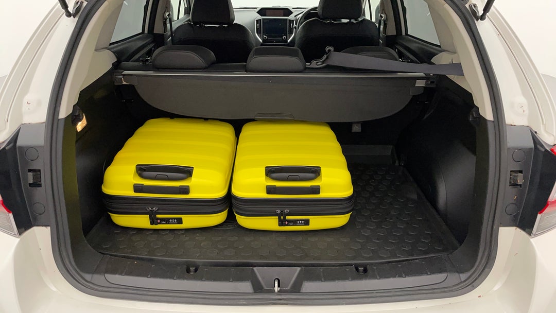 Boot Inside View with Luggage