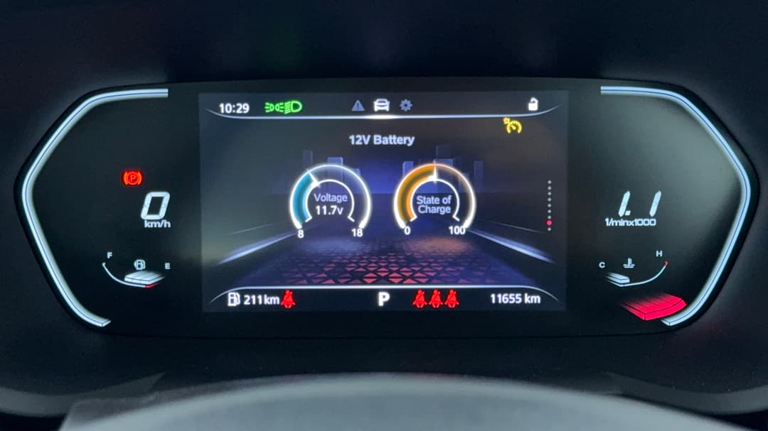 2023 MG Mg5 Essence, Automatic, 11655 km, Odometer View