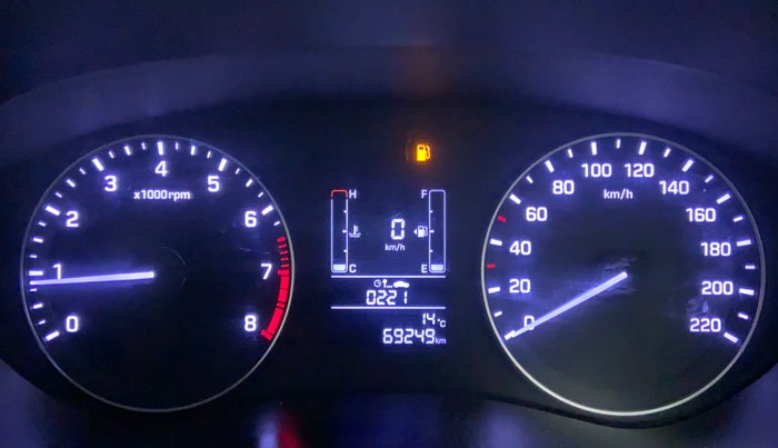2015 Hyundai Elite i20 SPORTZ 1.2, Petrol, Manual, 69,237 km, Odometer Image