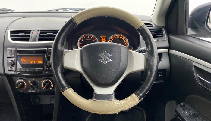 2015 Maruti Swift VXI D, Petrol, Manual, 43,301 km, Steering Wheel Close Up