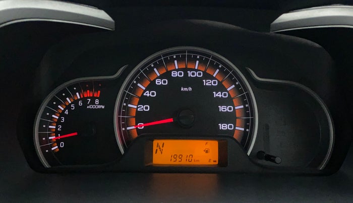 2017 Maruti Alto K10 VXI (O) AMT, Petrol, Automatic, 19,910 km, Odometer Image
