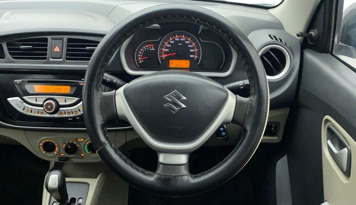 2017 Maruti Alto K10 VXI (O) AMT, Petrol, Automatic, 19,910 km, Steering Wheel Close Up
