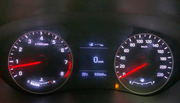 2018 Hyundai Elite i20 ASTA 1.2 (O), Petrol, Manual, 50,068 km, Odometer Image