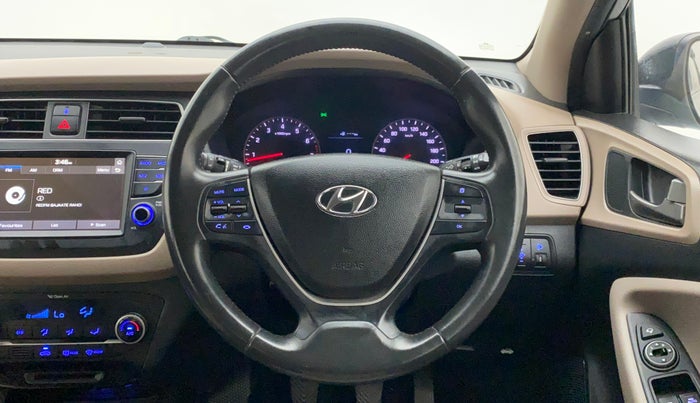 2018 Hyundai Elite i20 ASTA 1.2 (O), Petrol, Manual, 50,068 km, Steering Wheel Close Up
