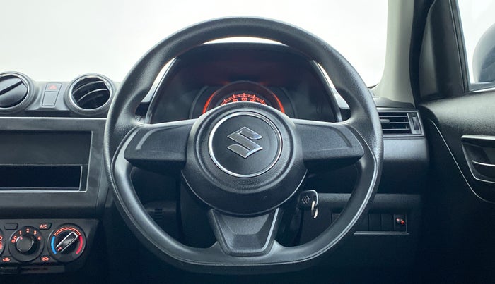 2020 Maruti Swift LXI D, Petrol, Manual, 4,556 km, Steering Wheel Close Up