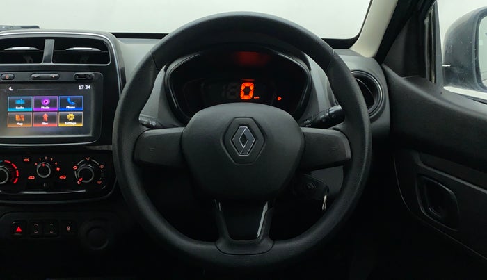 2018 Renault Kwid 1.0 RXT, Petrol, Manual, 45,960 km, Steering Wheel Close Up