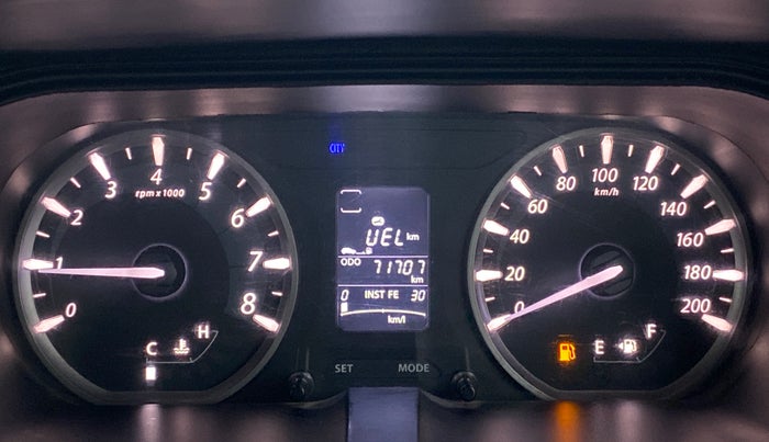 2015 Tata Zest XM PETROL, Petrol, Manual, 71,705 km, Odometer Image