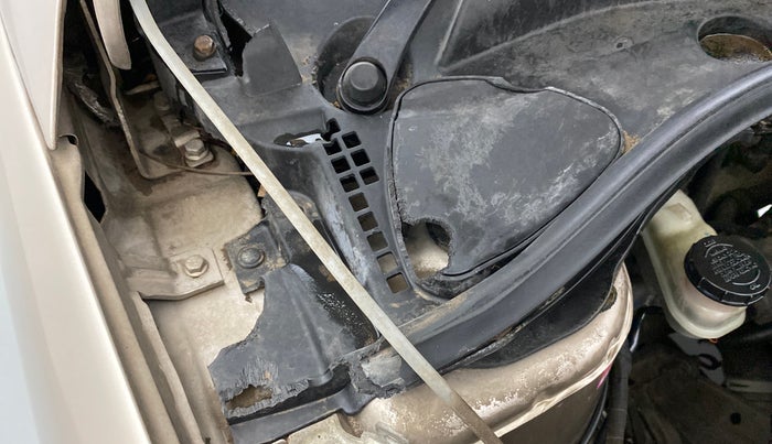 2015 Tata Zest XM PETROL, Petrol, Manual, 71,705 km, Bonnet (hood) - Cowl vent panel has minor damage