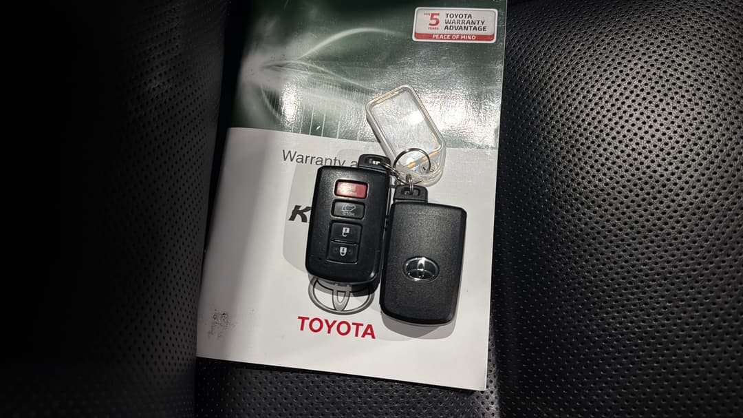 2019 Toyota Kluger Gxl (4x2), Automatic, 59107 km, Key Close-up