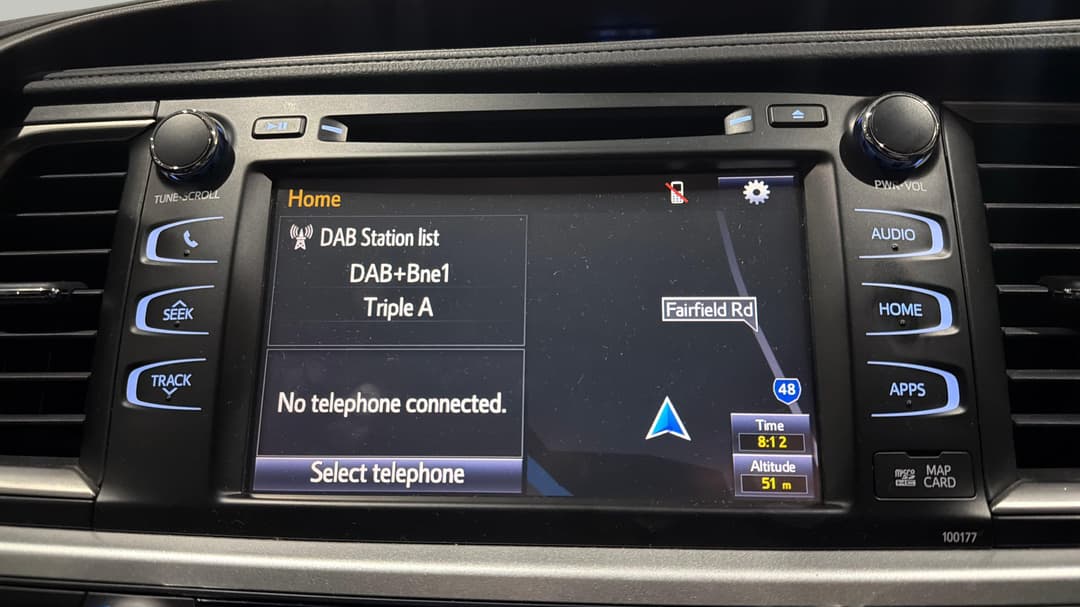 2019 Toyota Kluger Gxl (4x2), Automatic, 59107 km, Infotainment System