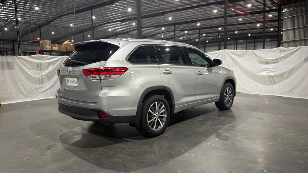 2019 Toyota Kluger Gxl (4x2), Automatic, 59107 km, Right Back Diagonal (45- Degree) View