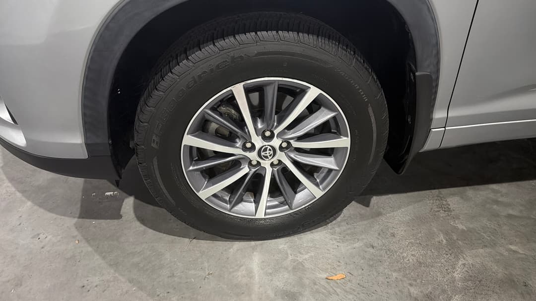 2019 Toyota Kluger Gxl (4x2), Automatic, 59107 km, Left Front Wheel