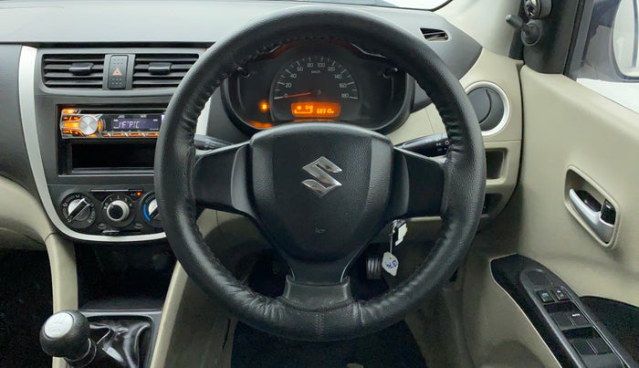 2014 Maruti Celerio VXI d, Petrol, Manual, 68,438 km, Steering Wheel Close Up