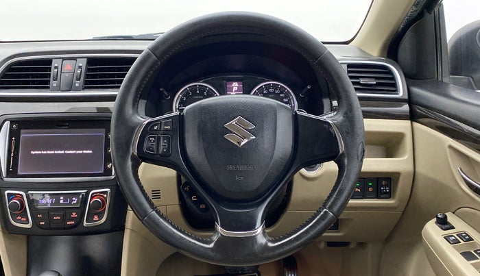 2016 Maruti Ciaz ZXI AT, Petrol, Automatic, 95,191 km, Steering Wheel Close Up